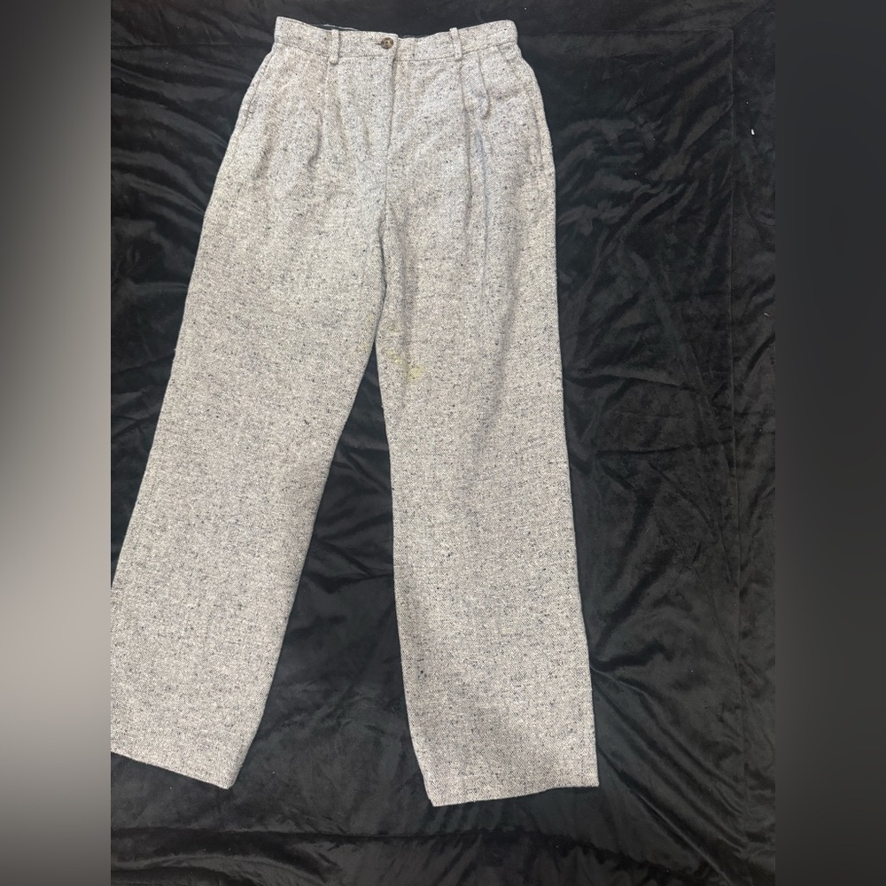 Tory Burch Women's Gray Tweed Joggers